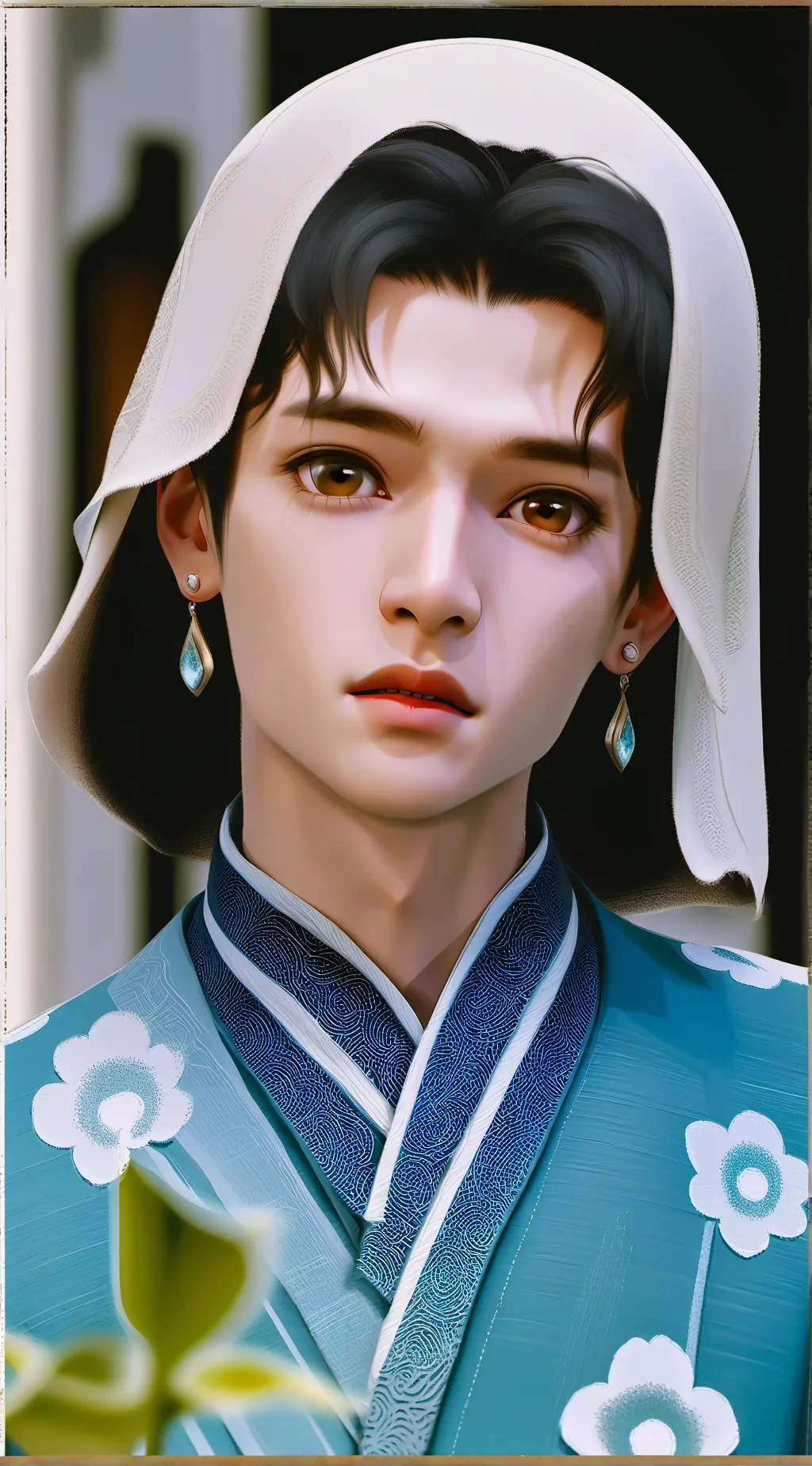 ai character: Cynthia  background