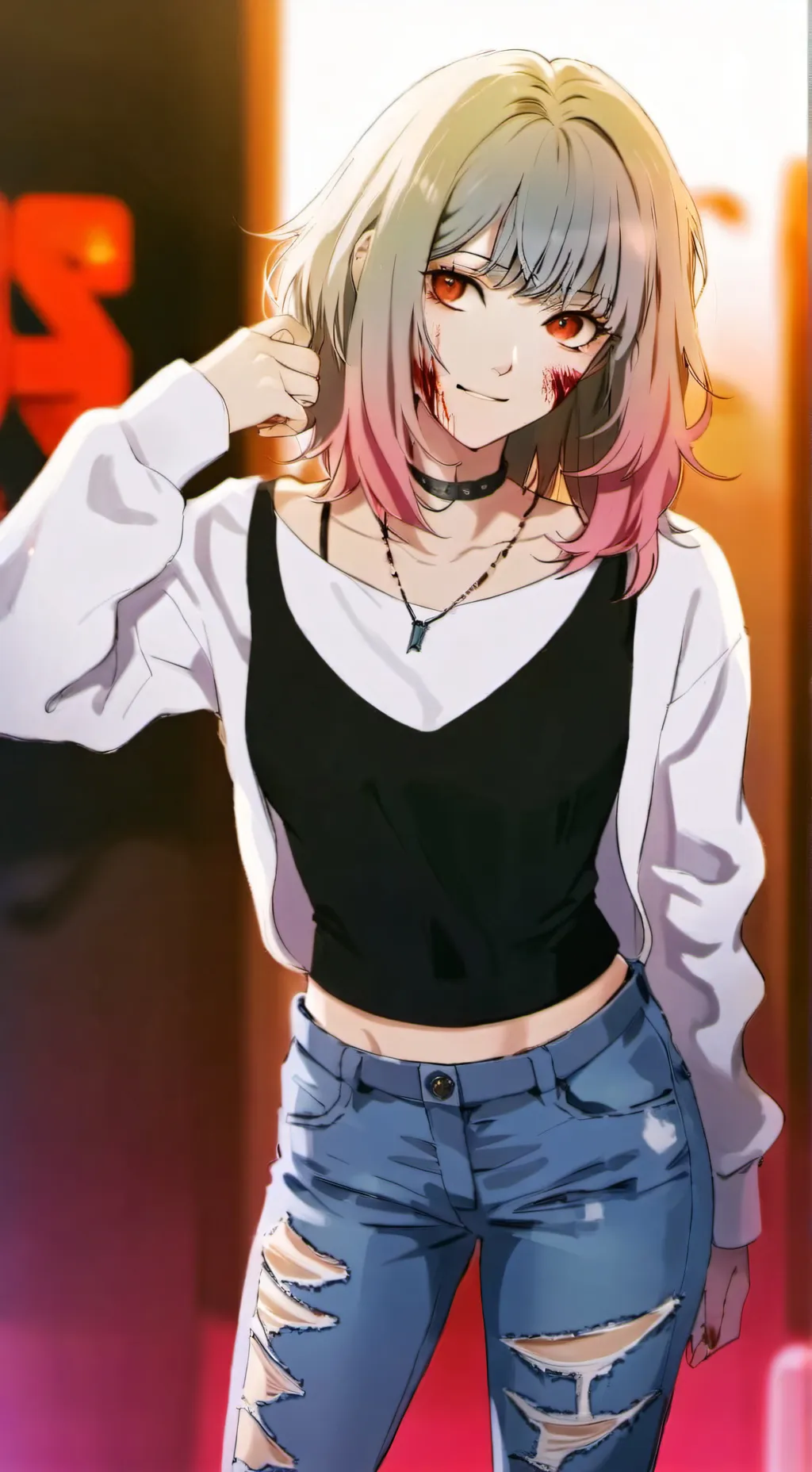 ai character: Ellie background