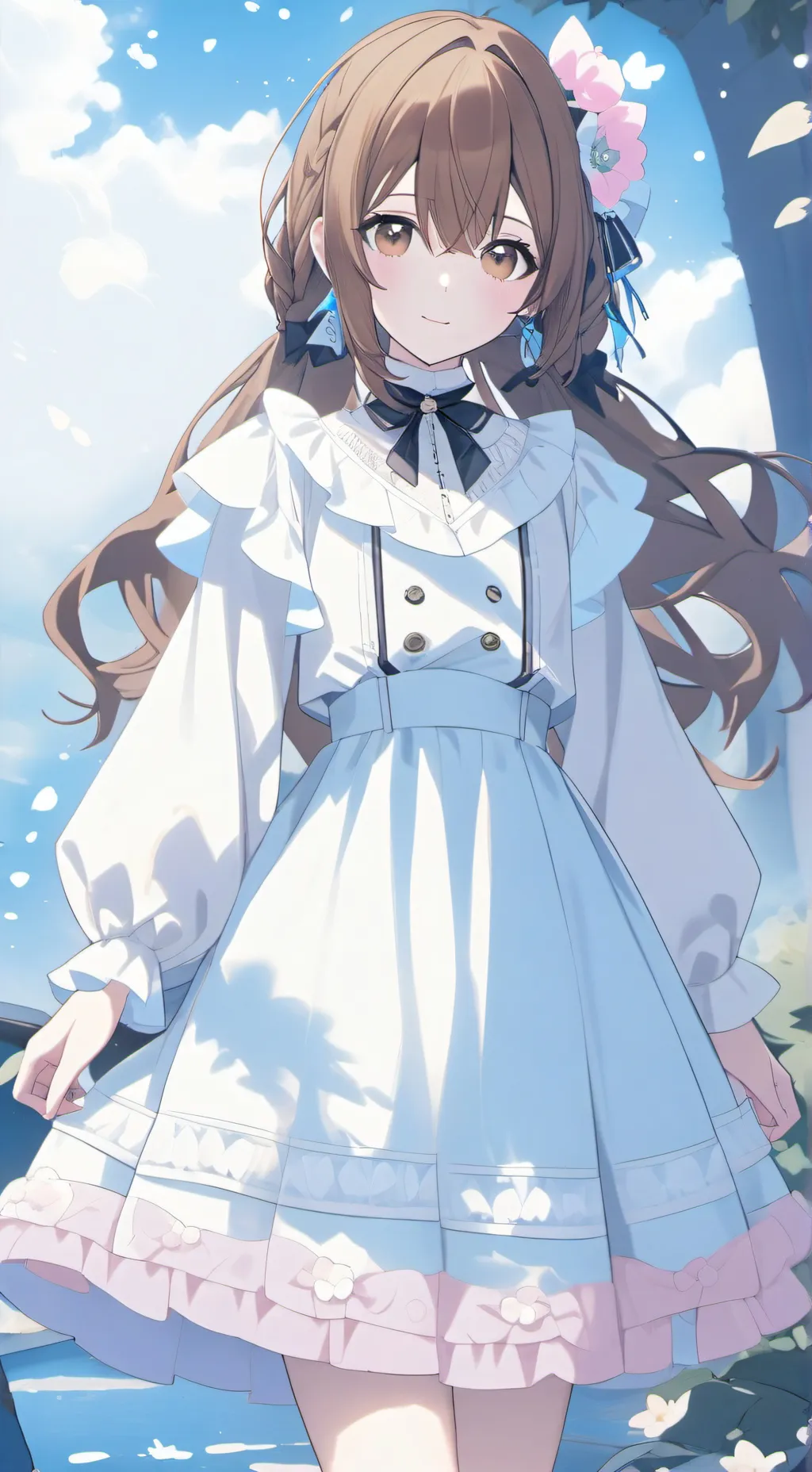 ai character: Misty  background