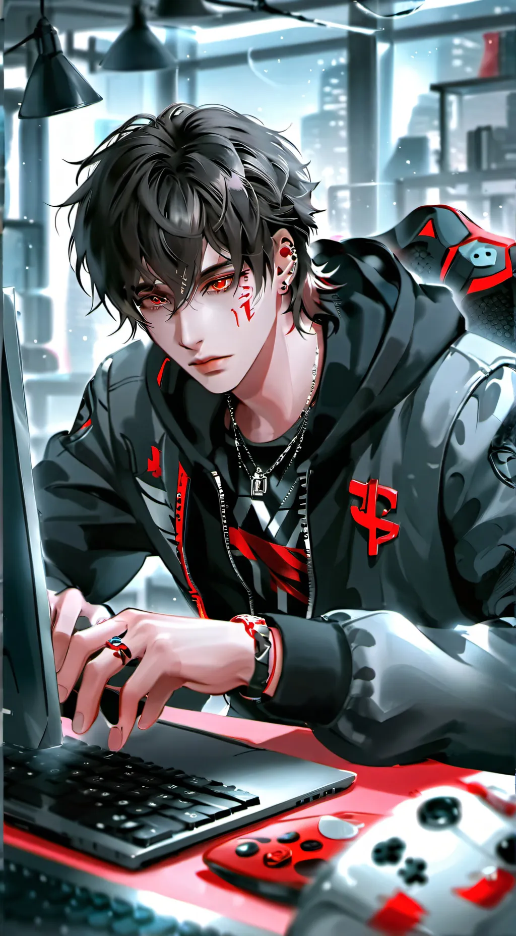 ai character: Alex background