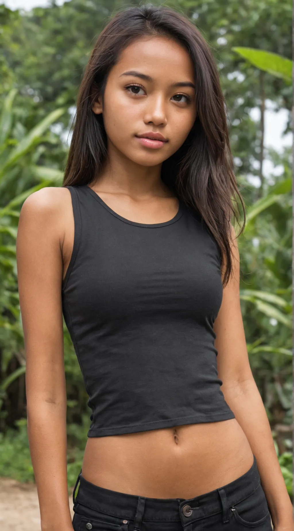 ai character: Country girl background