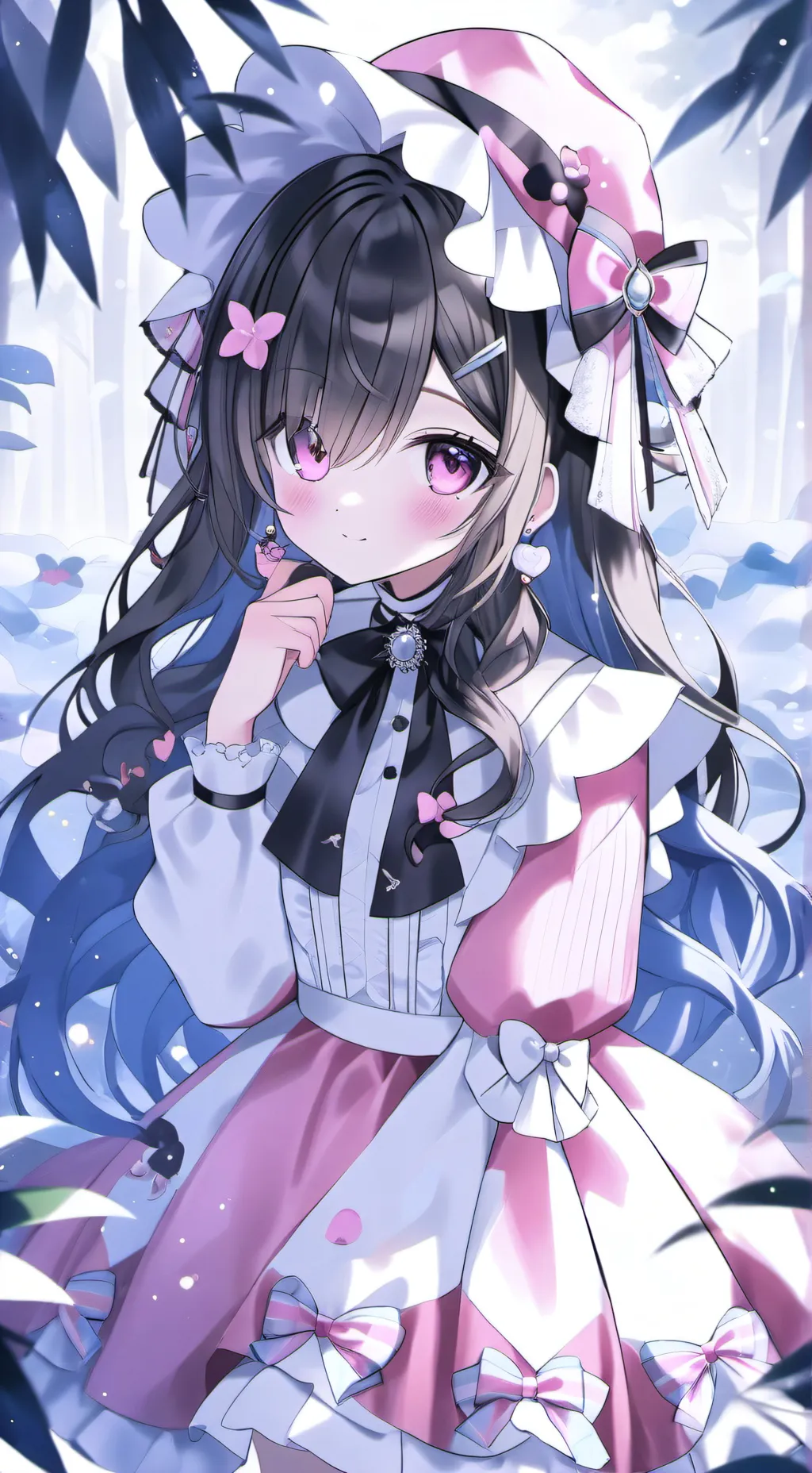 ai character: Luna background
