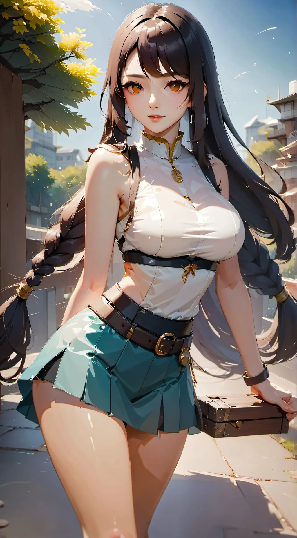 ai character: Rosa background