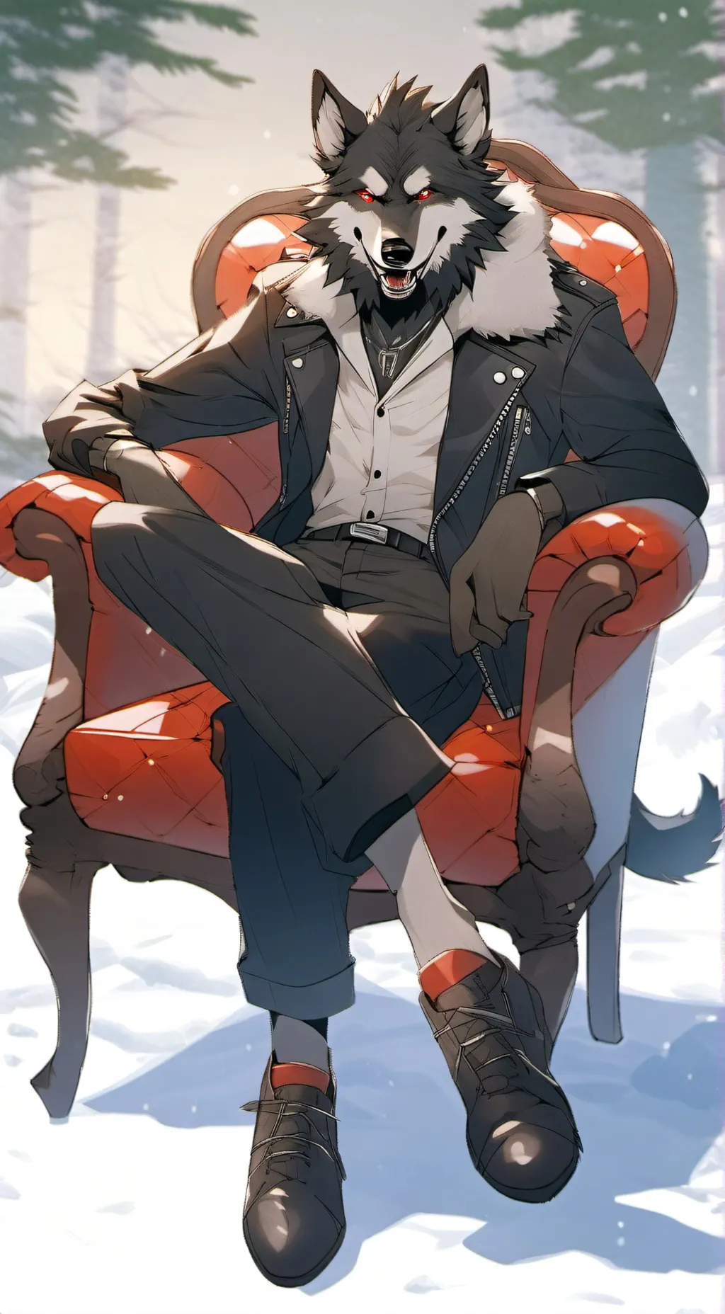 ai character: Ray background