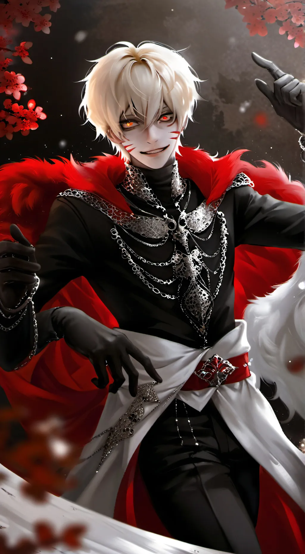 ai character: Tdbkdk vilão  background