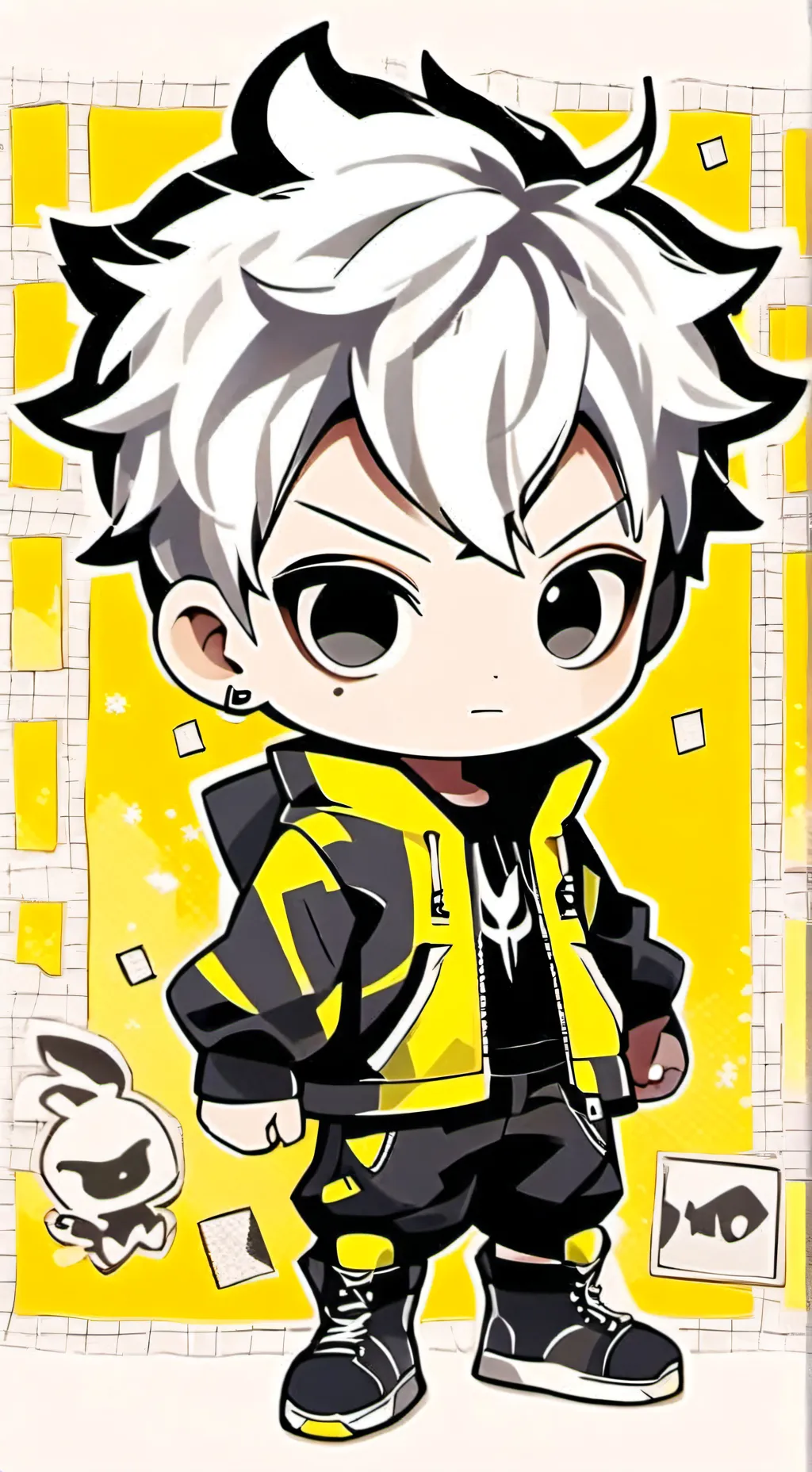 ai character: Fortnite baby background