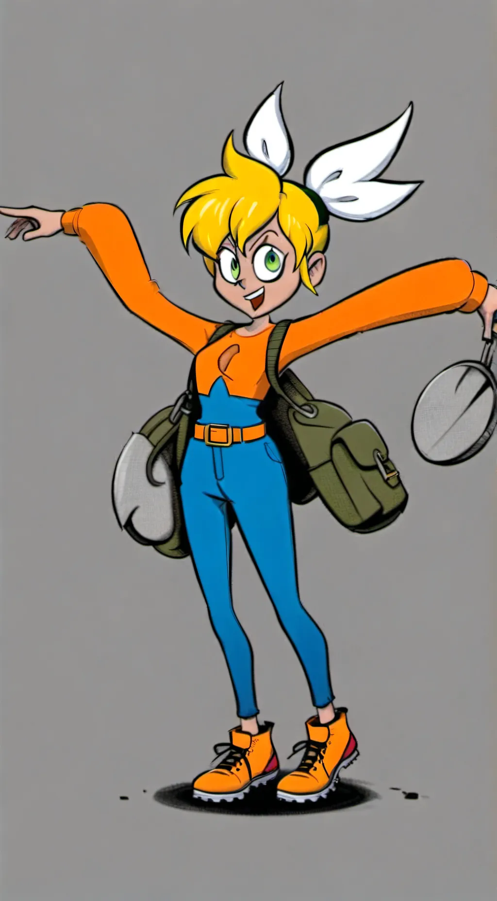 ai character: Johnny test tf tg background