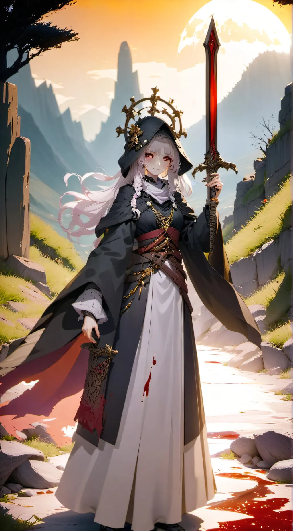 ai character: ༒꧁༺Nephthys༻꧂༒ background