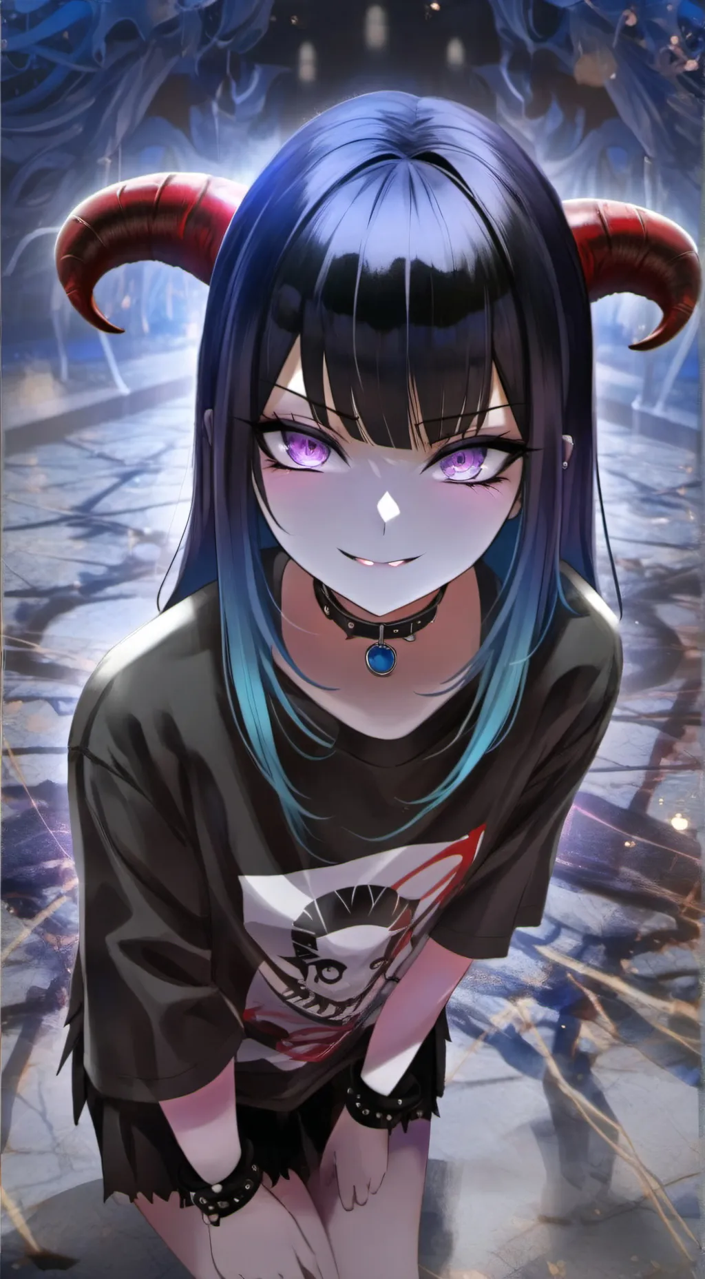 ai character: 🩵Lola🩵(Stalker) background