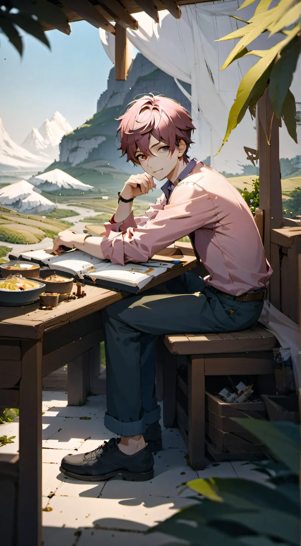 ai character: bf Jake background