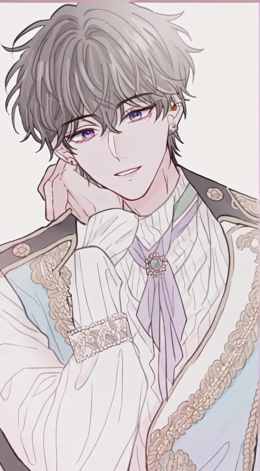 ai character: Zane😎💋🎀 background