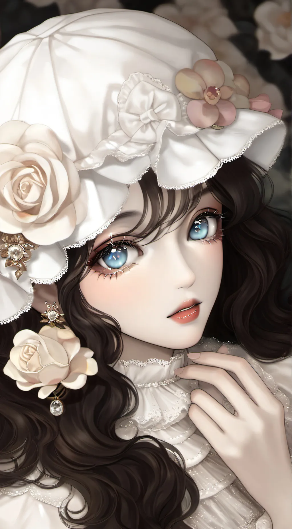 ai character: shop background