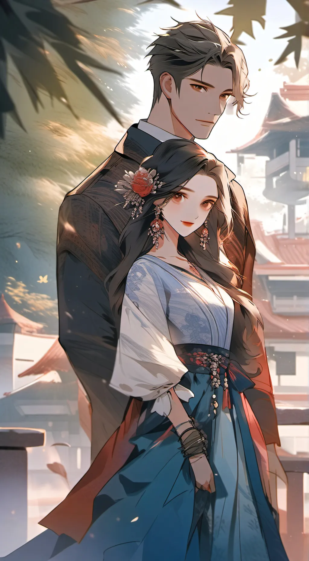 ai character: you're husband  background