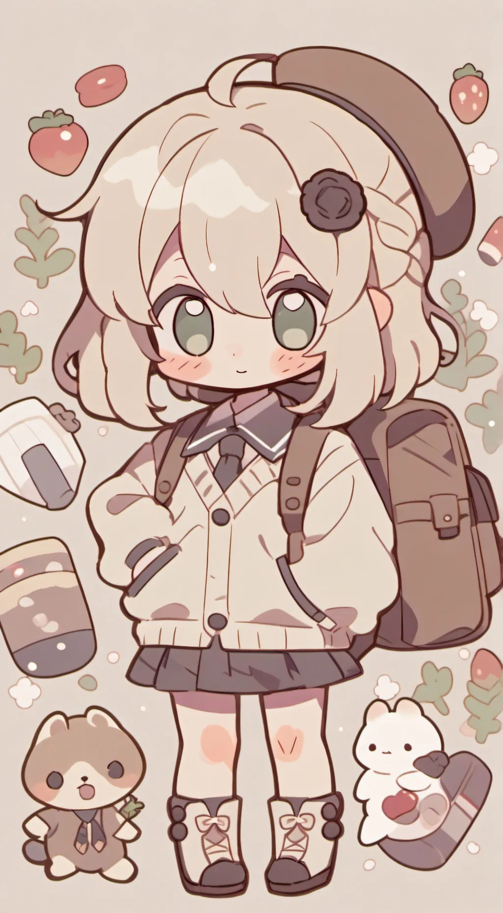ai character: Class 1-A future background