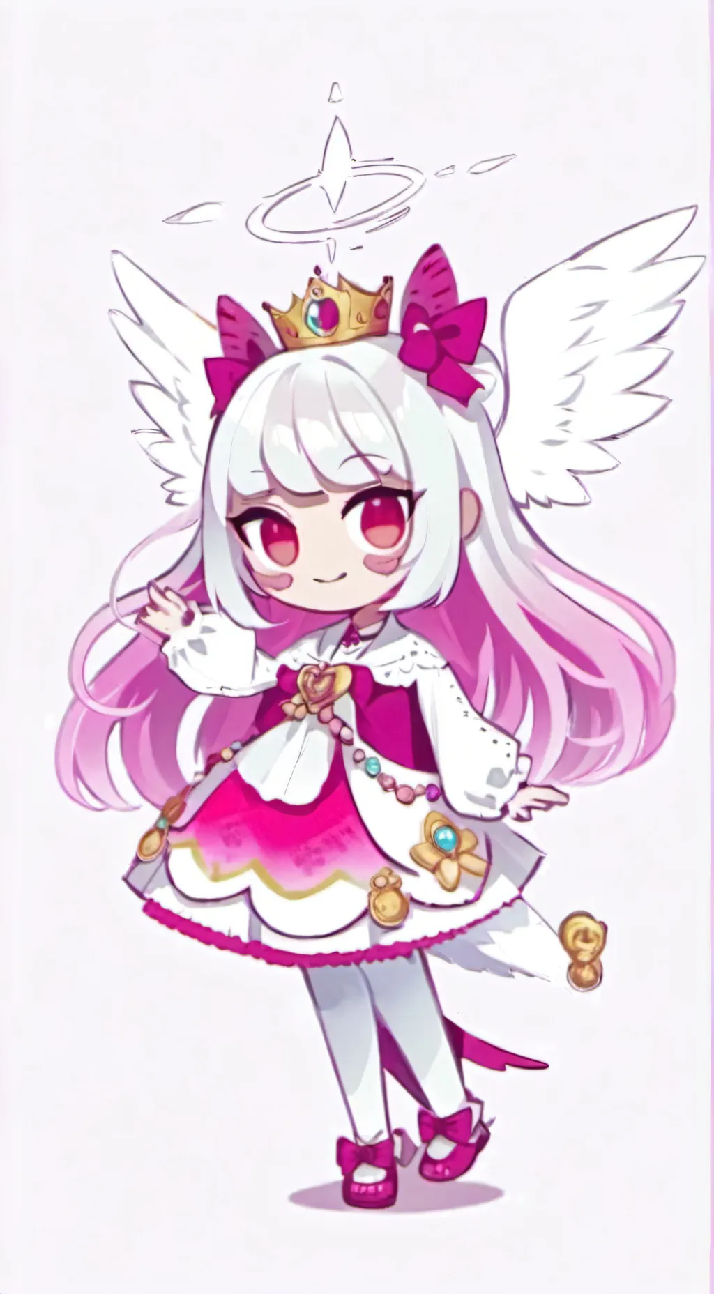 ai character: eternal sugar background