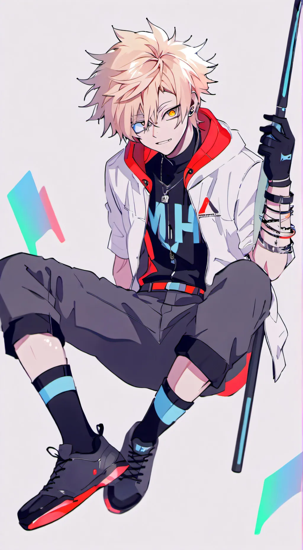 ai character: Bakugo background