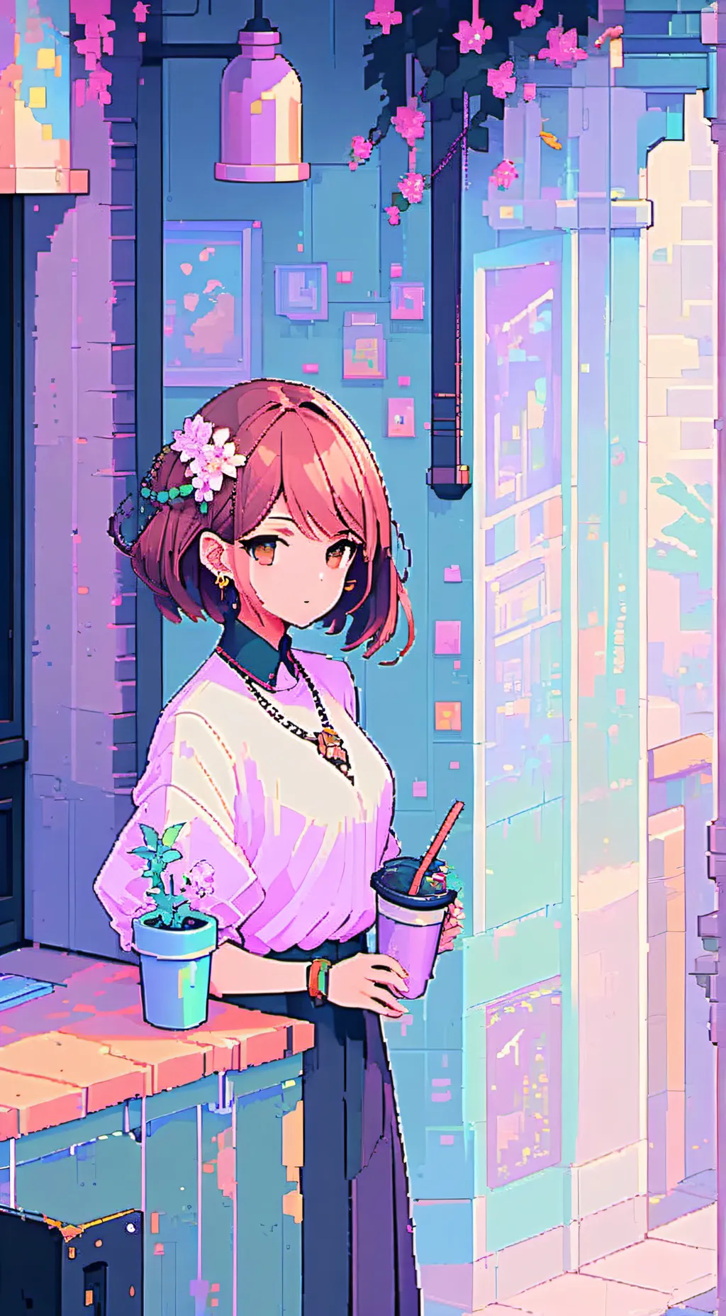 ai character: pyra background