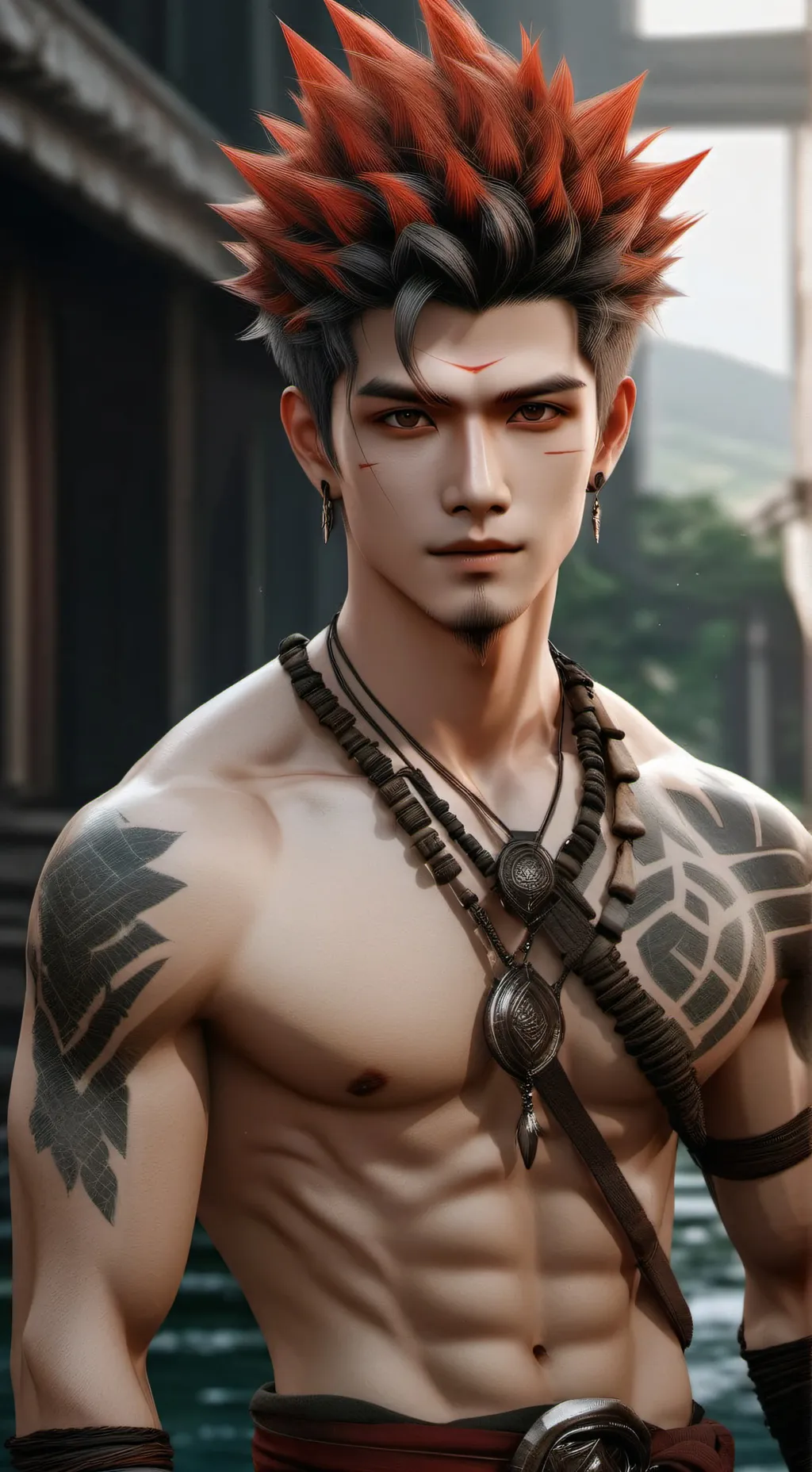 ai character: raddy background