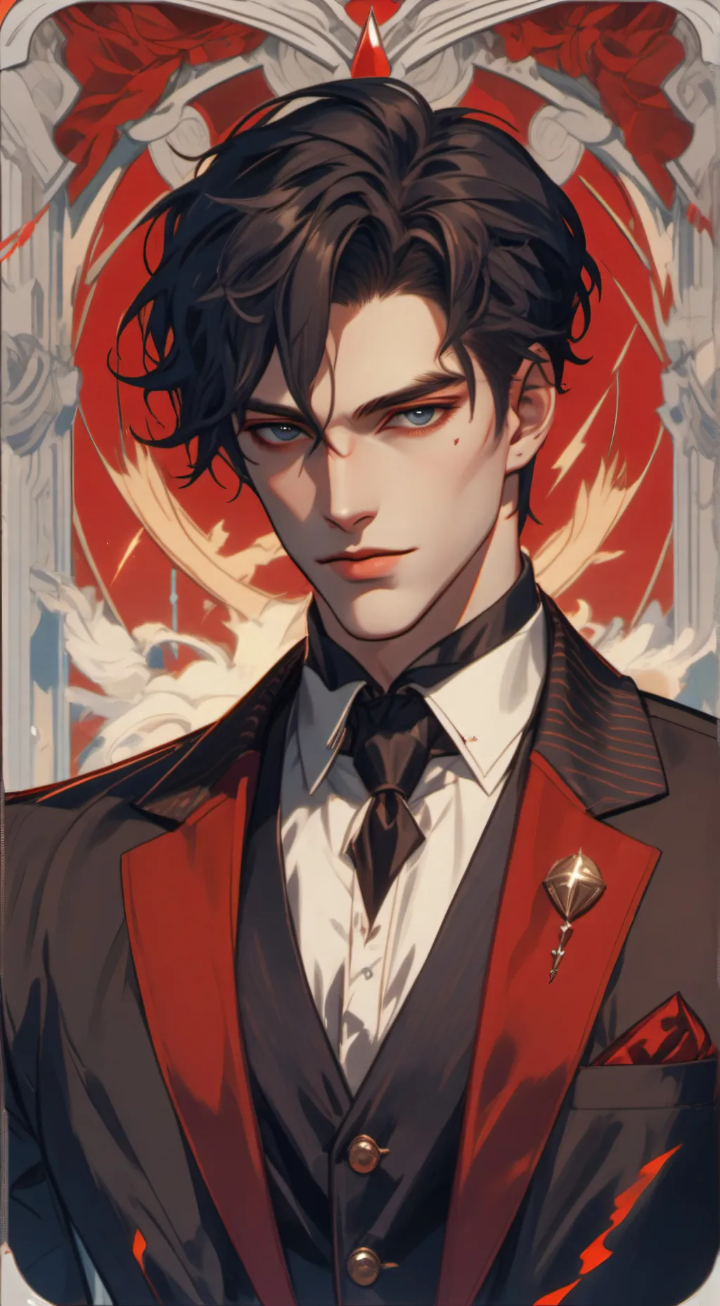 ai character: Gregory  background