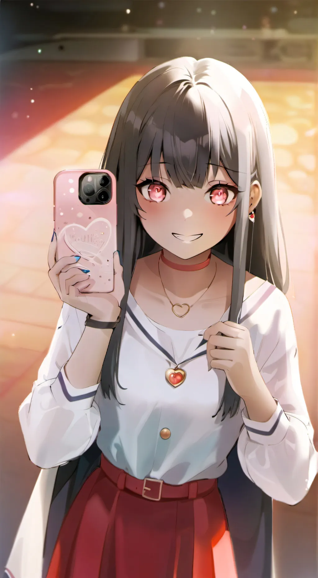 ai character: Lilly background