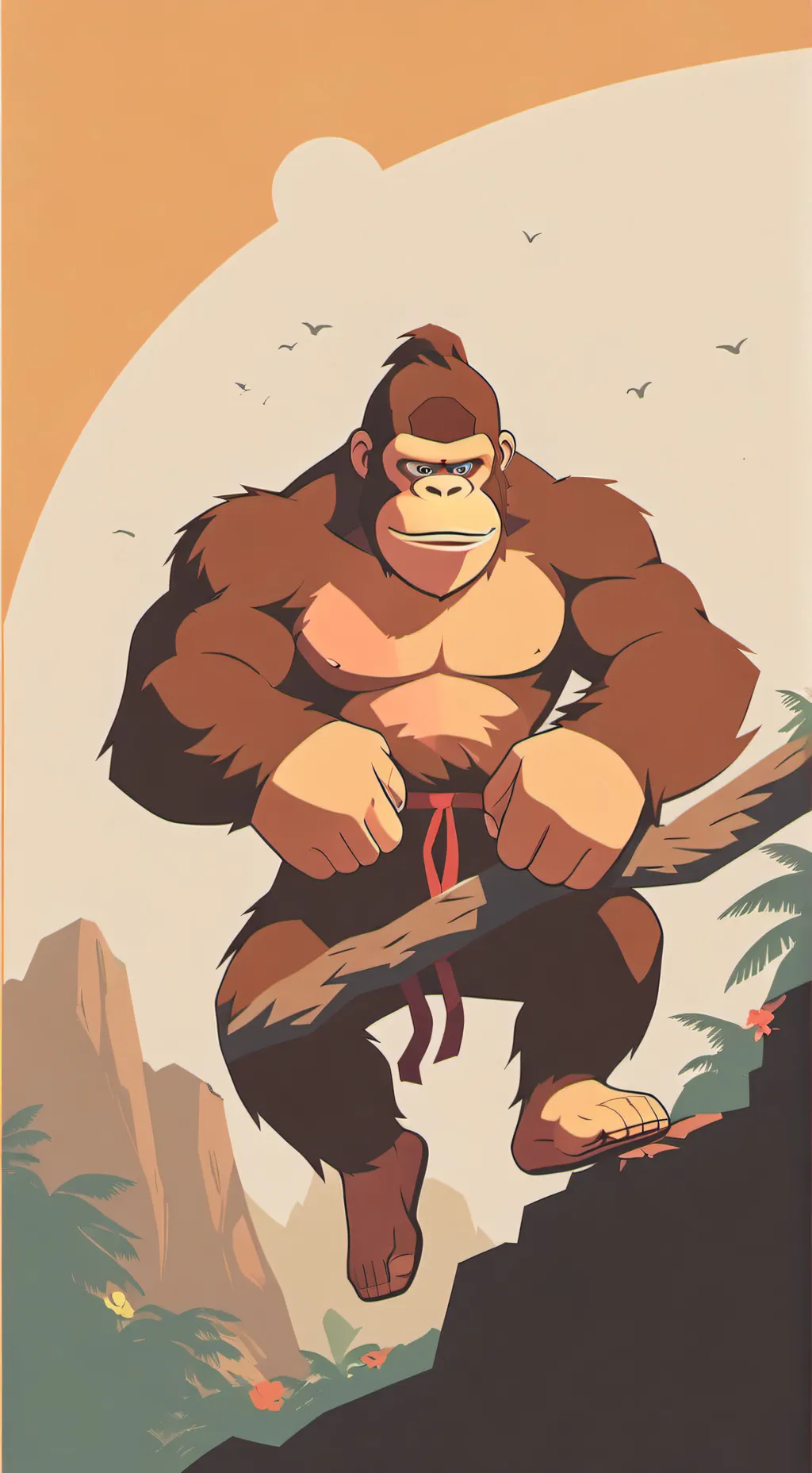 ai character: DKB background