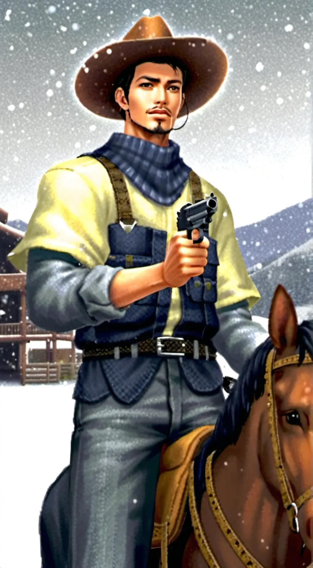 ai character: rdr2  background