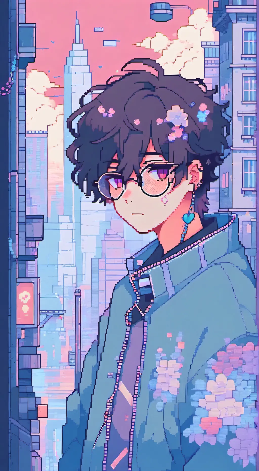 ai character: Solangelo 2 background
