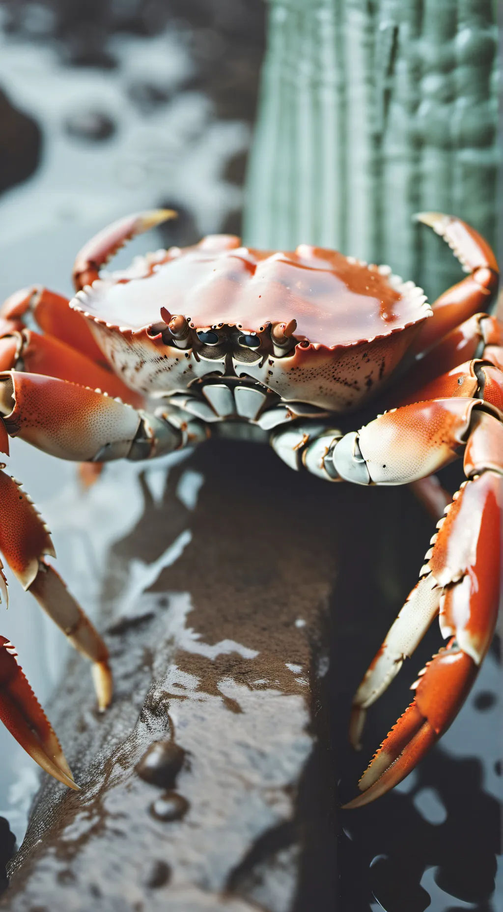 ai character: crabby again background