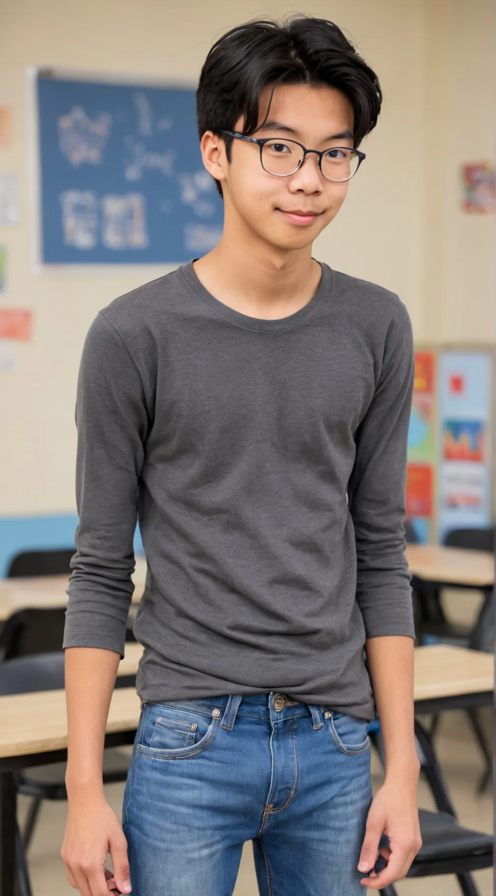 ai character: Oliver Chun background