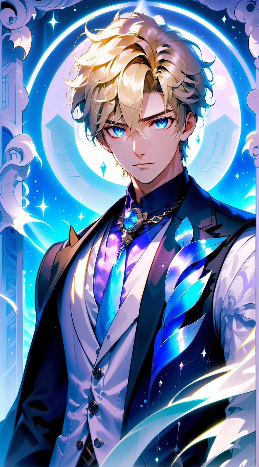 ai character: Mark background