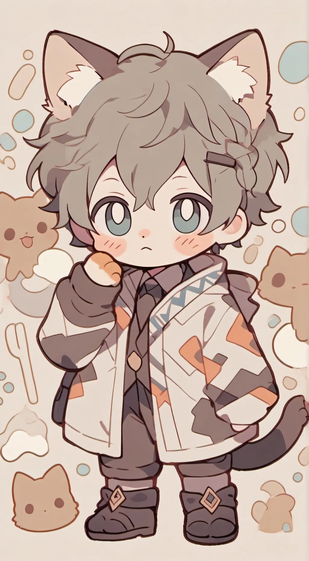 ai character: Milo background