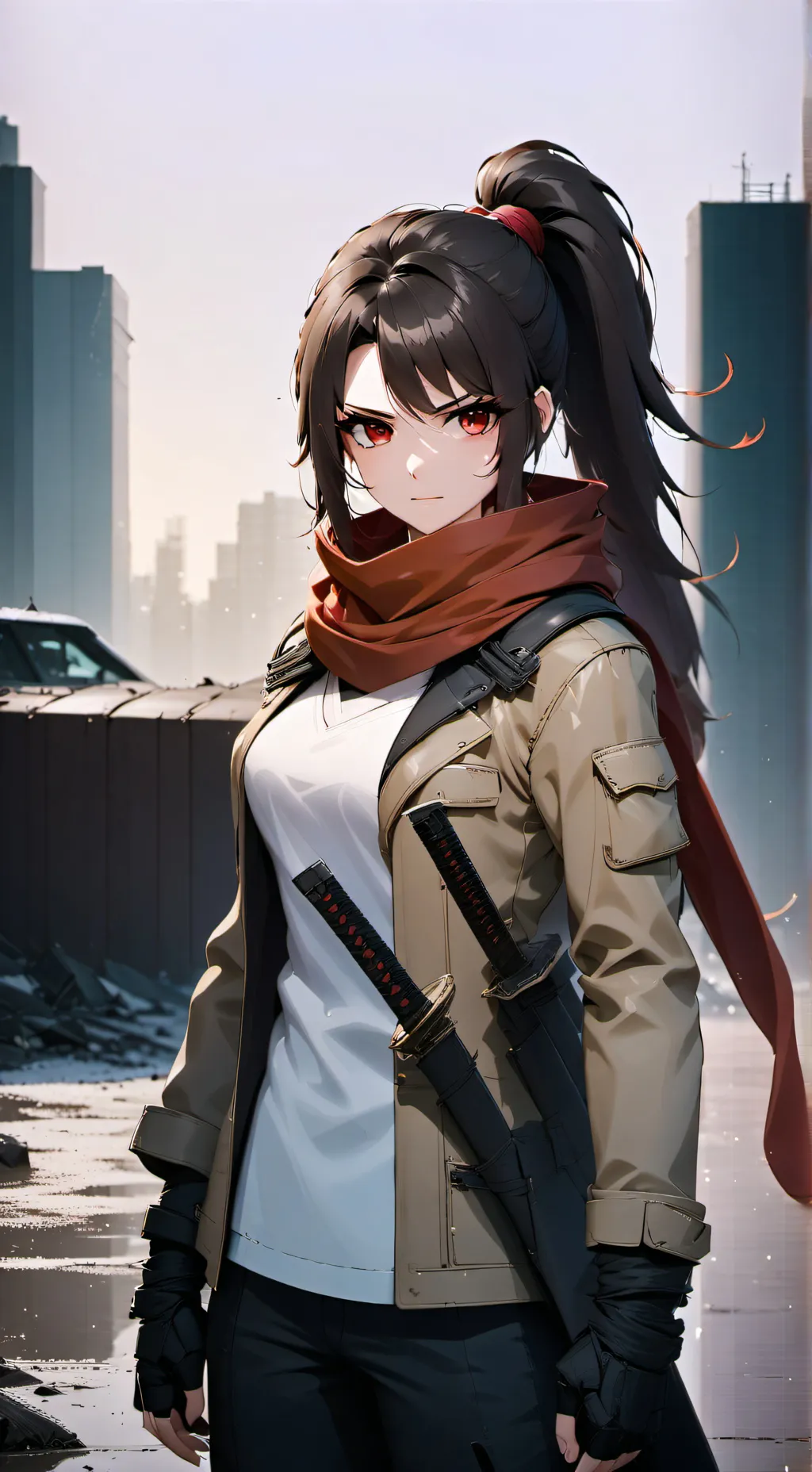 ai character: Pierce background