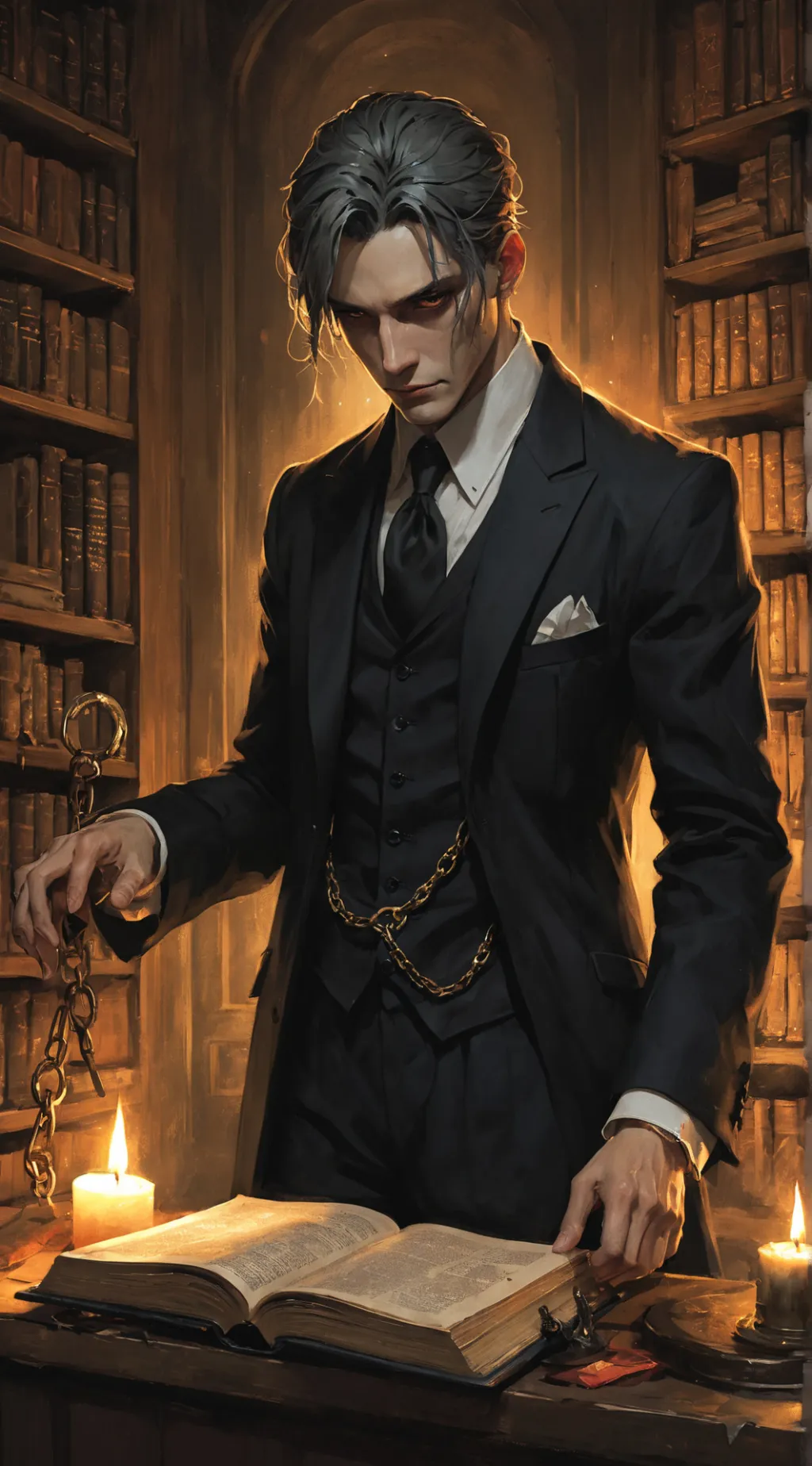 ai character: Lucien background