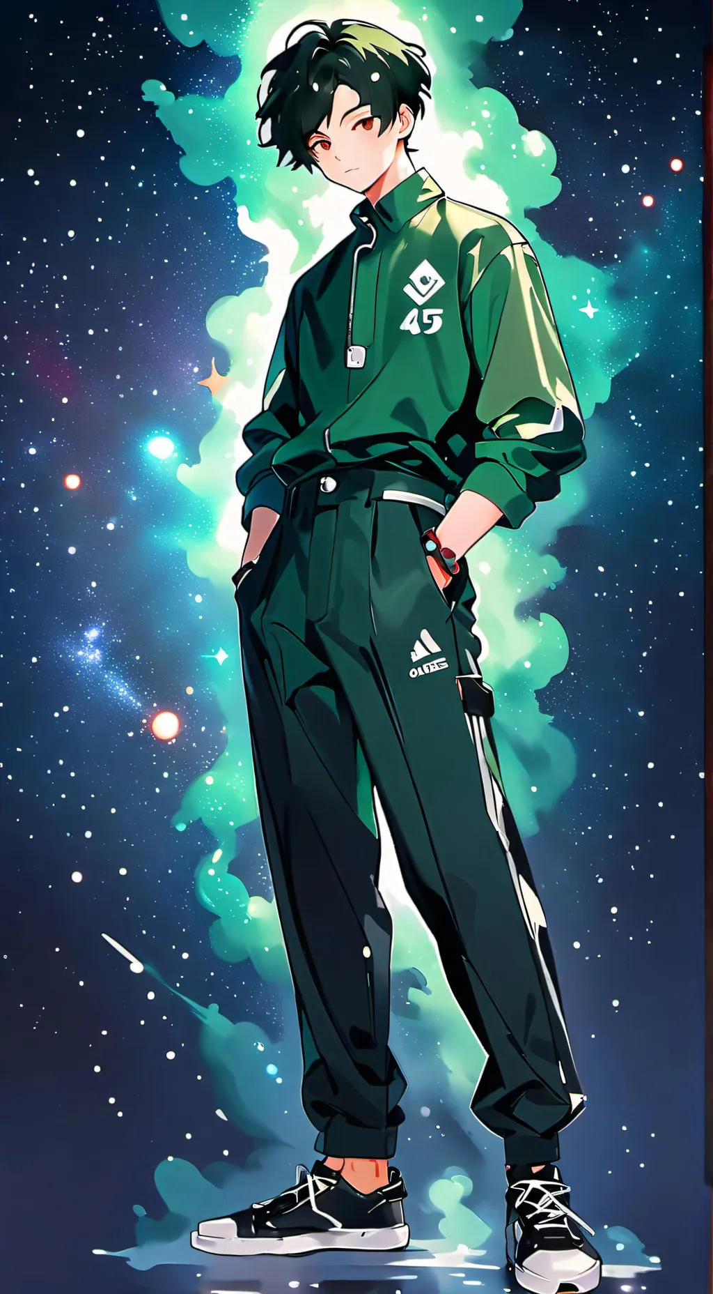 ai character: II Squid Games  background