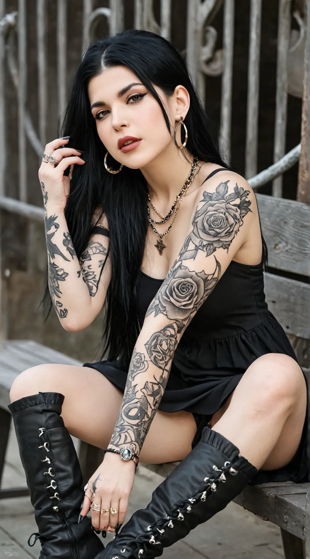 ai character: Scarlett background