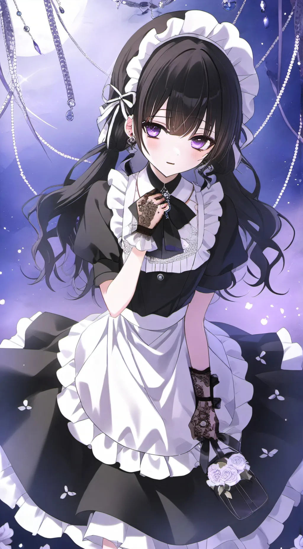 ai character: Lily  background