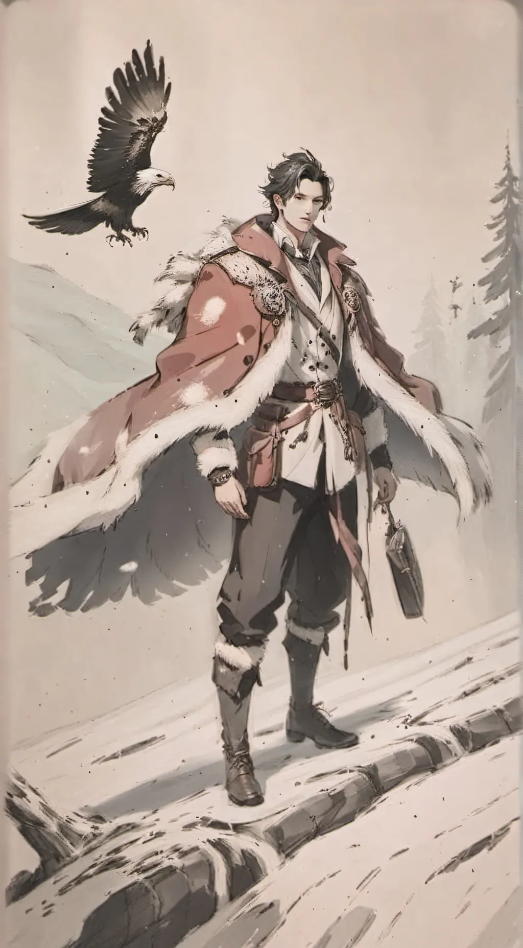 ai character: Toi background