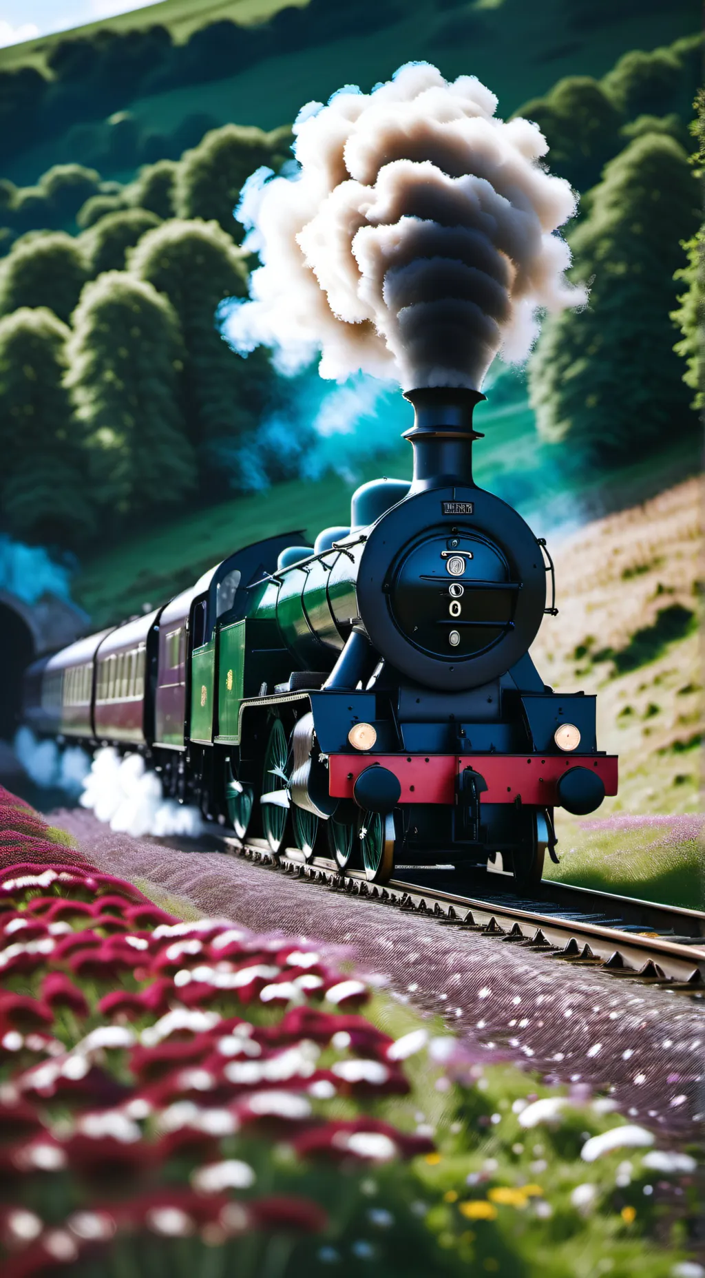 ai character: train driver  background