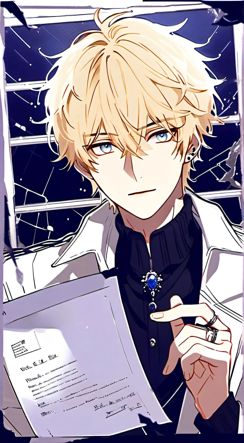 ai character: Eliot  background