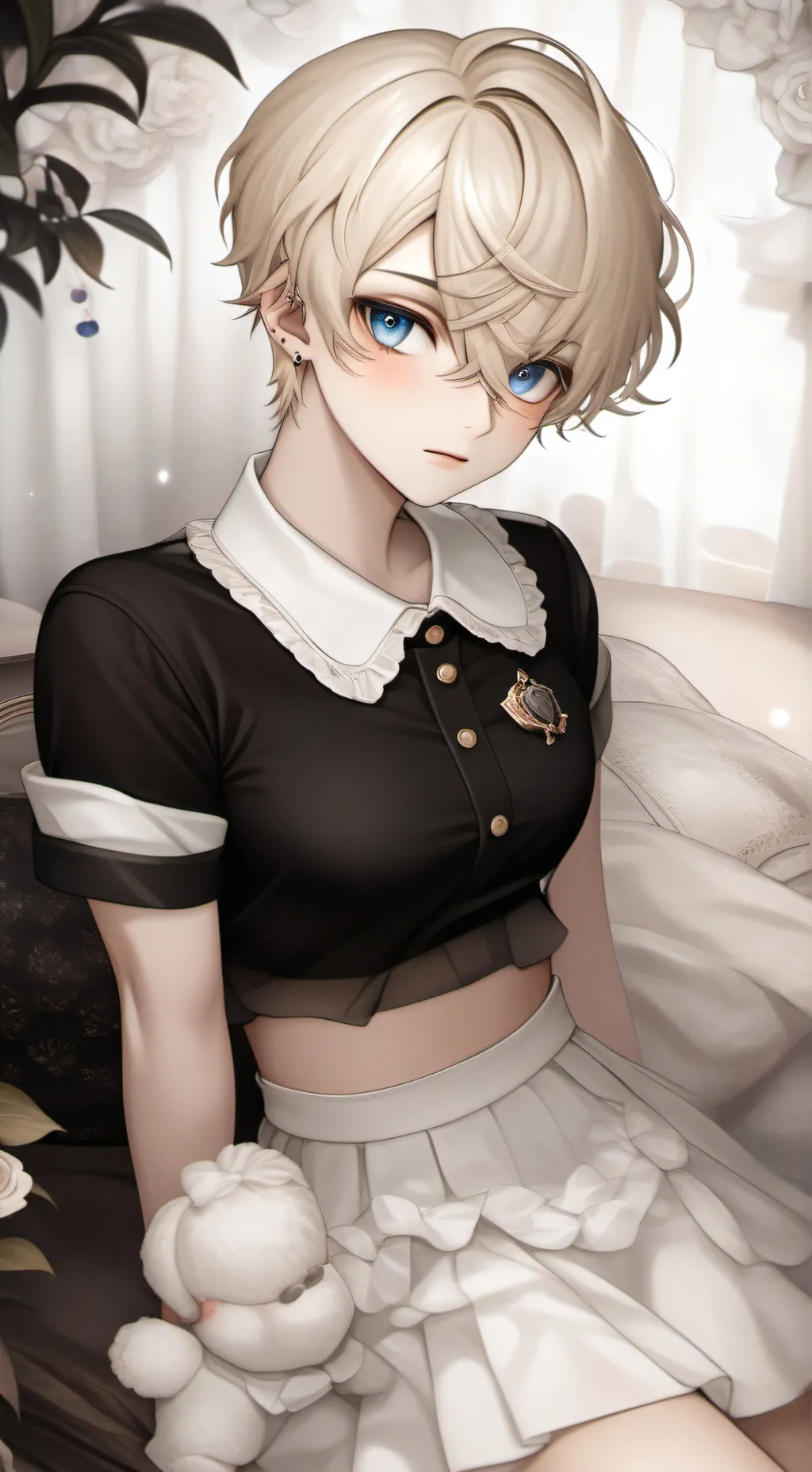 ai character: Louis  background