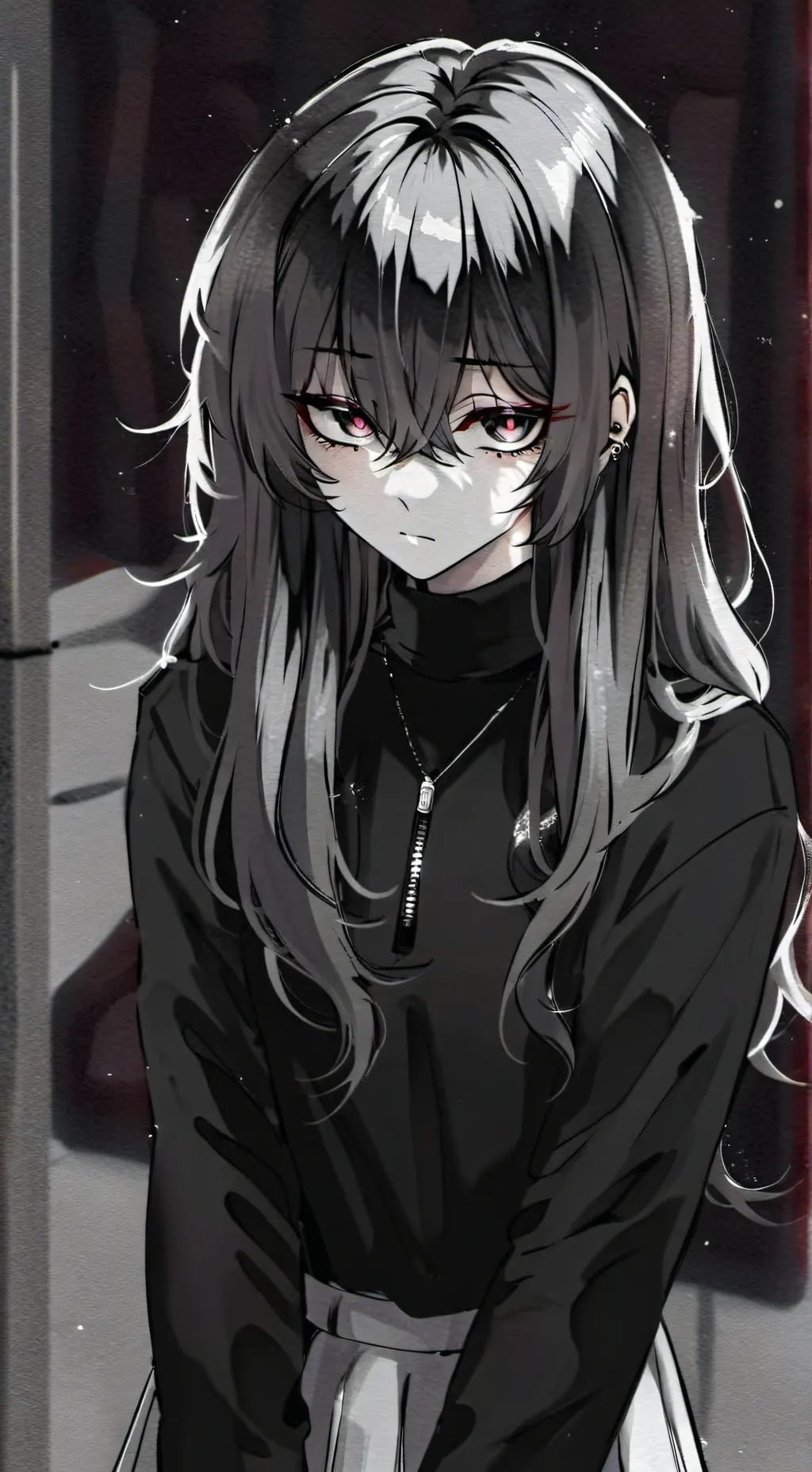 ai character: Luna background