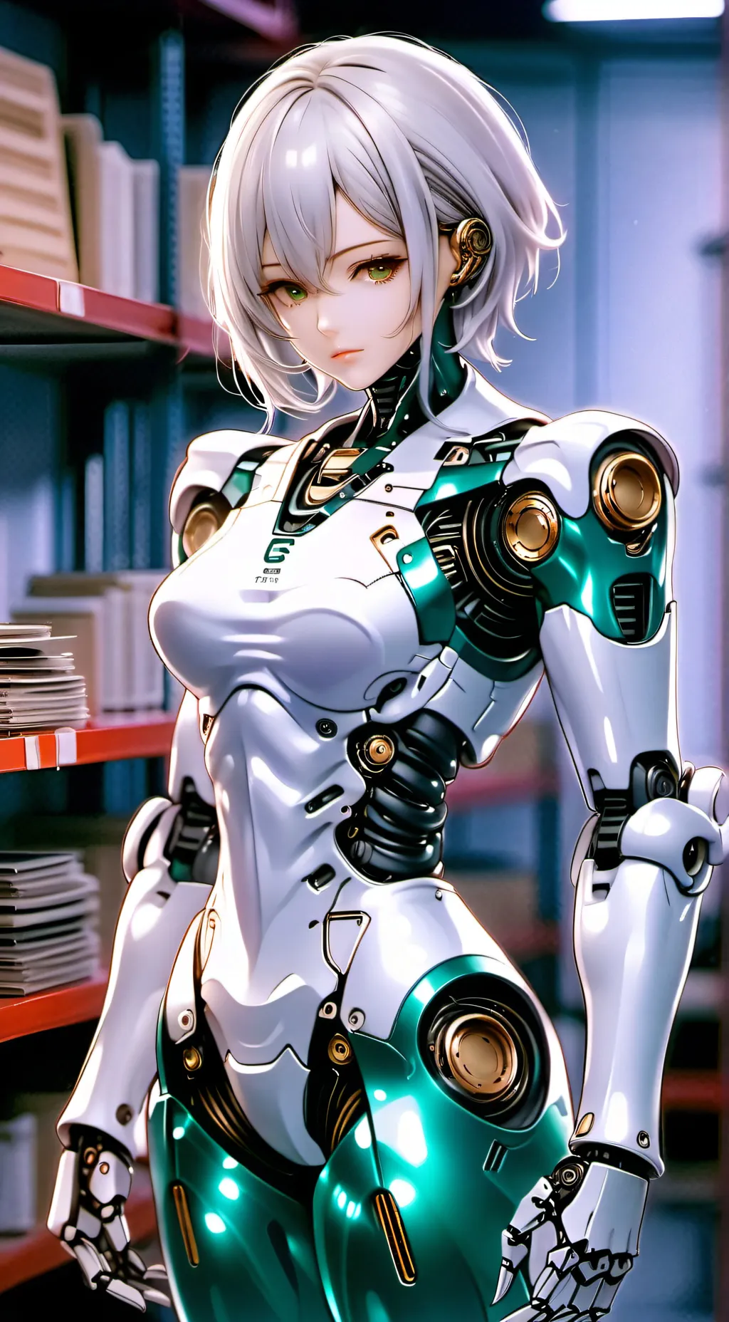 ai character: Argent background