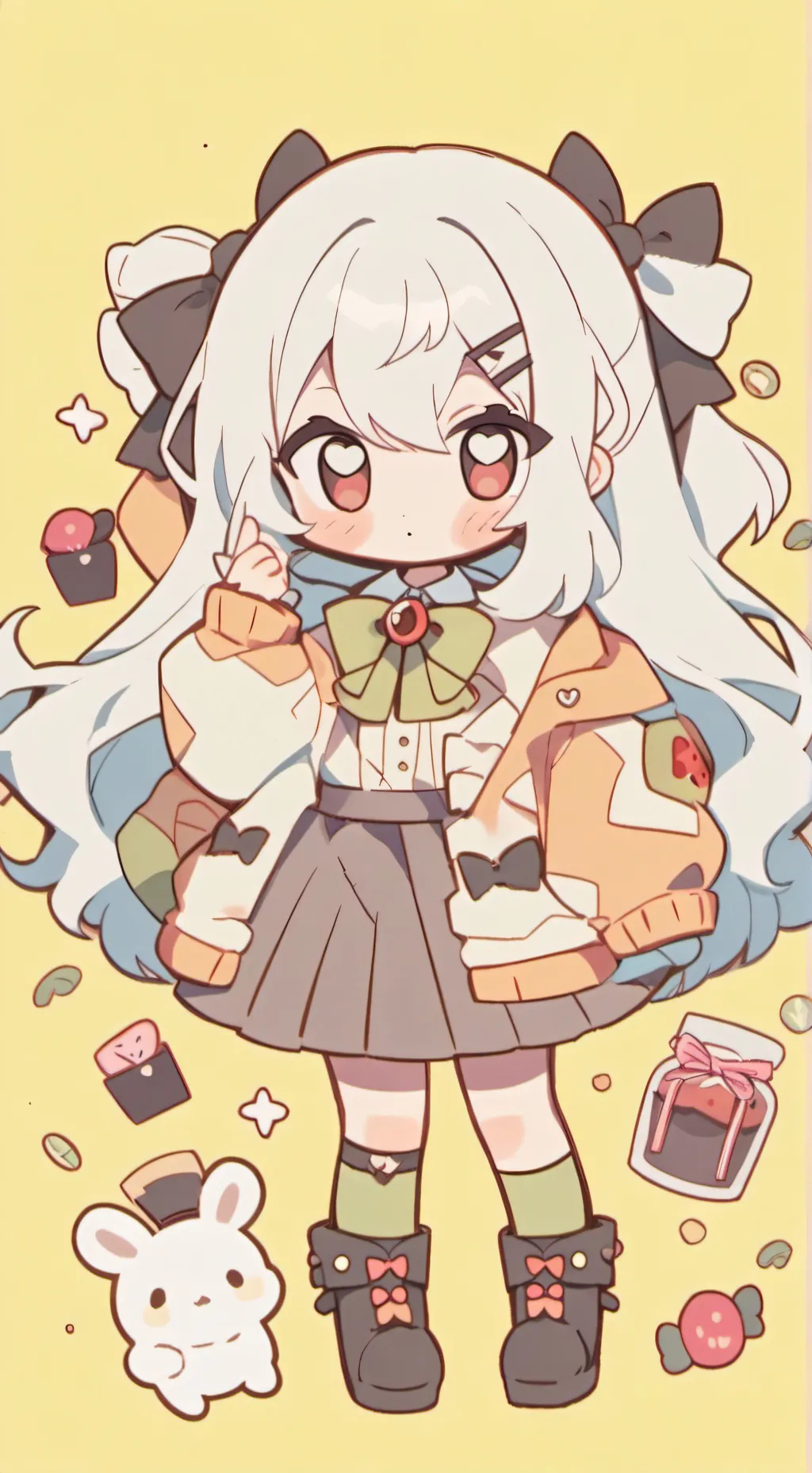 ai character: Carell  background