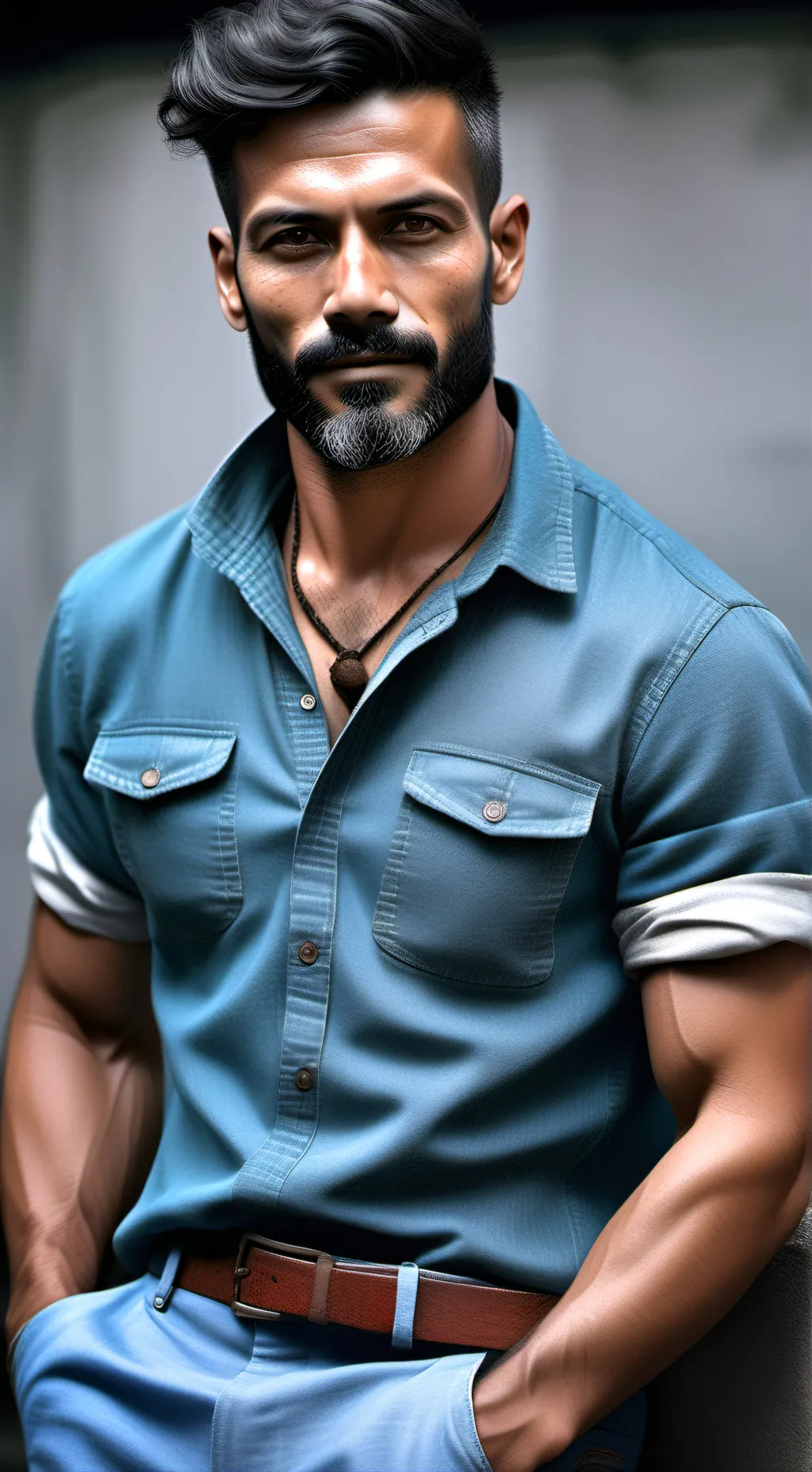 ai character: andrei  background