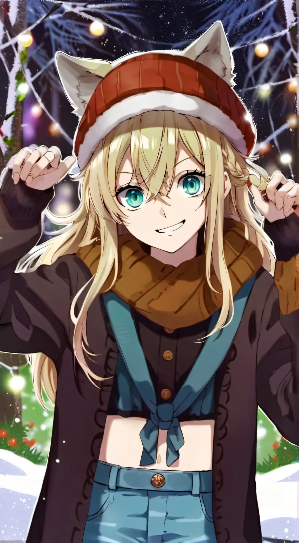ai character: Summer background