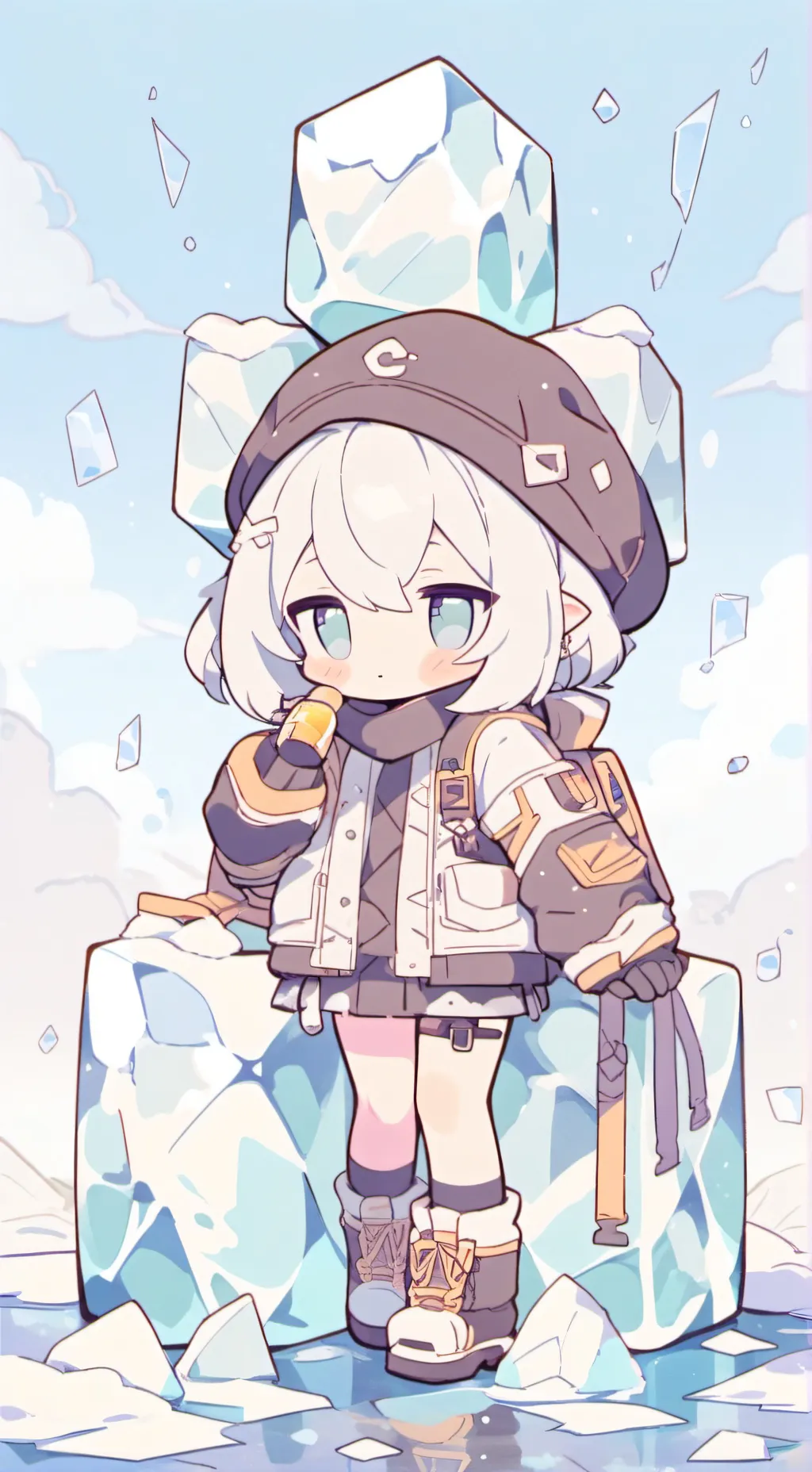 ai character: Lila background