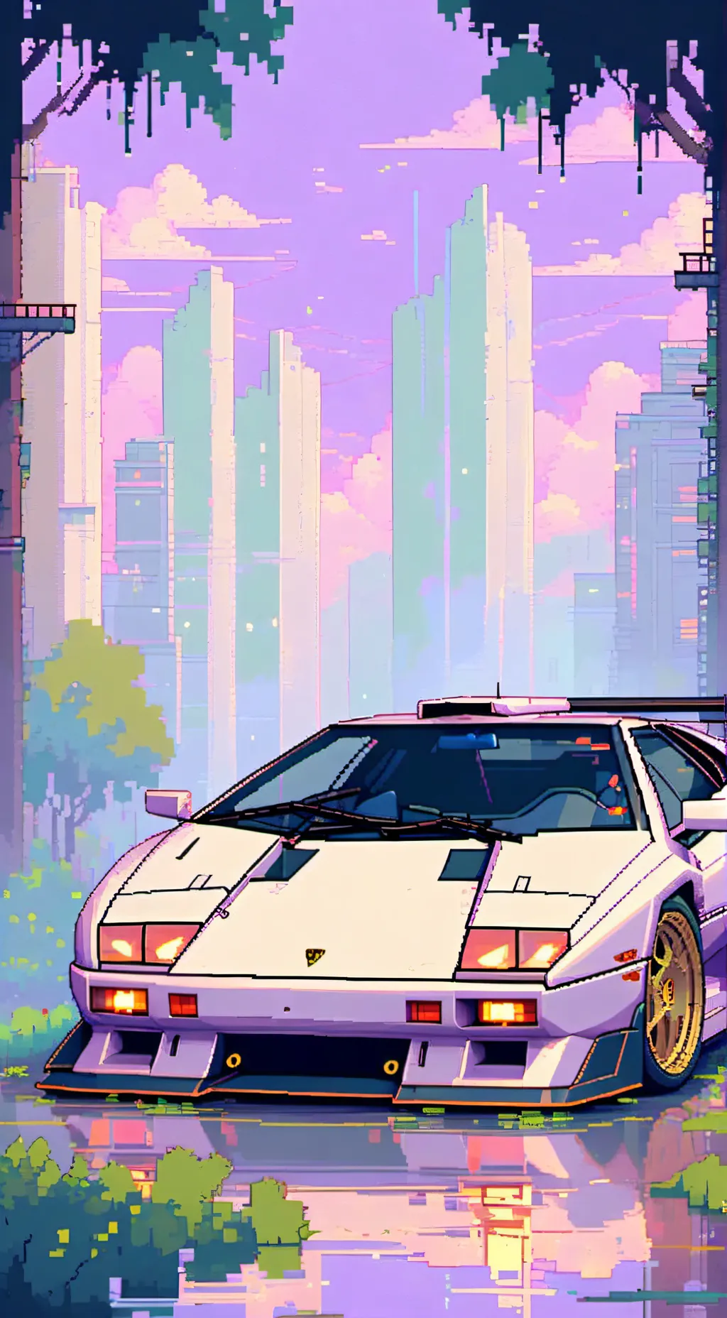 ai character: Lamborghini Diablo background