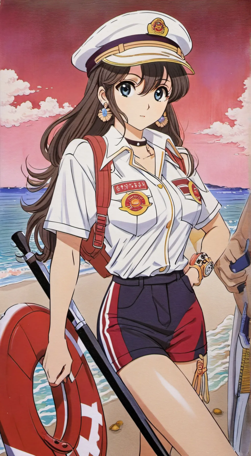 ai character: Luna  background