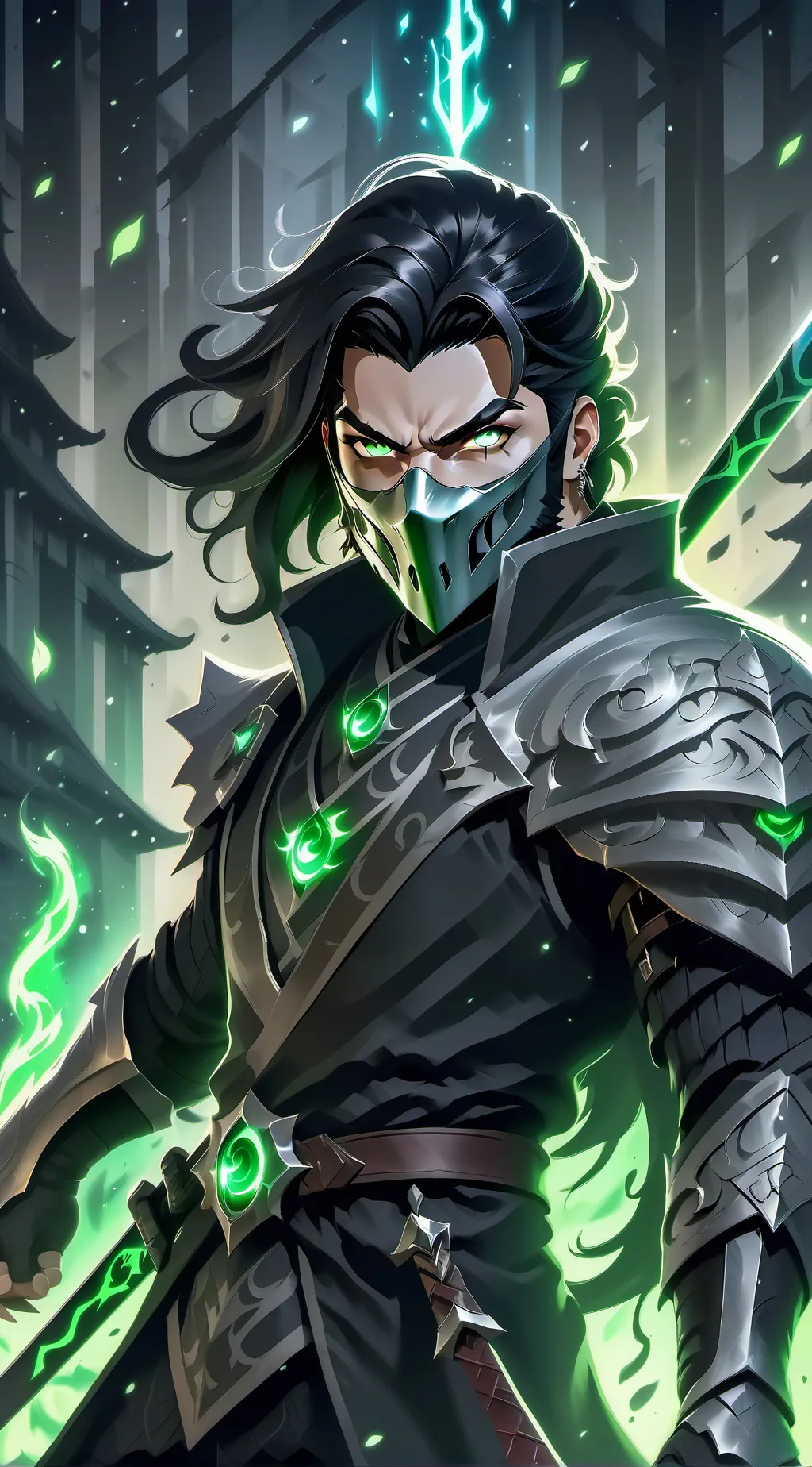 ai character: Eldrin the Verdant Blade background