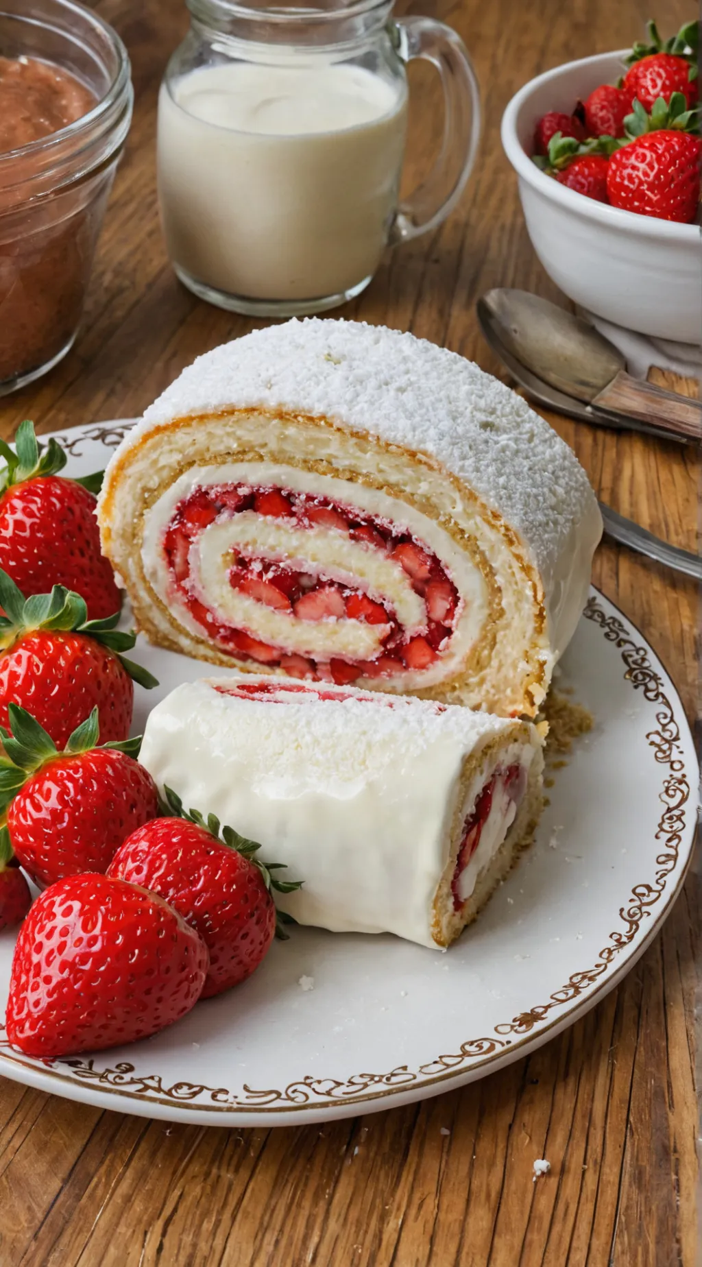 ai character: Fruitcake fanchild background